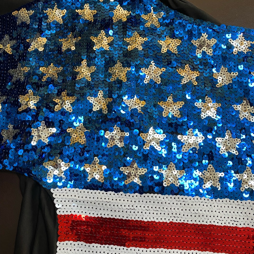 Flag sequins top - Picture 3 of 8